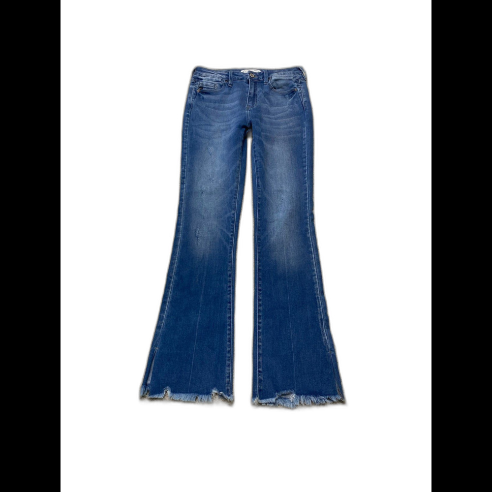 Women’s Blue Flared Jeans - Classic Denim